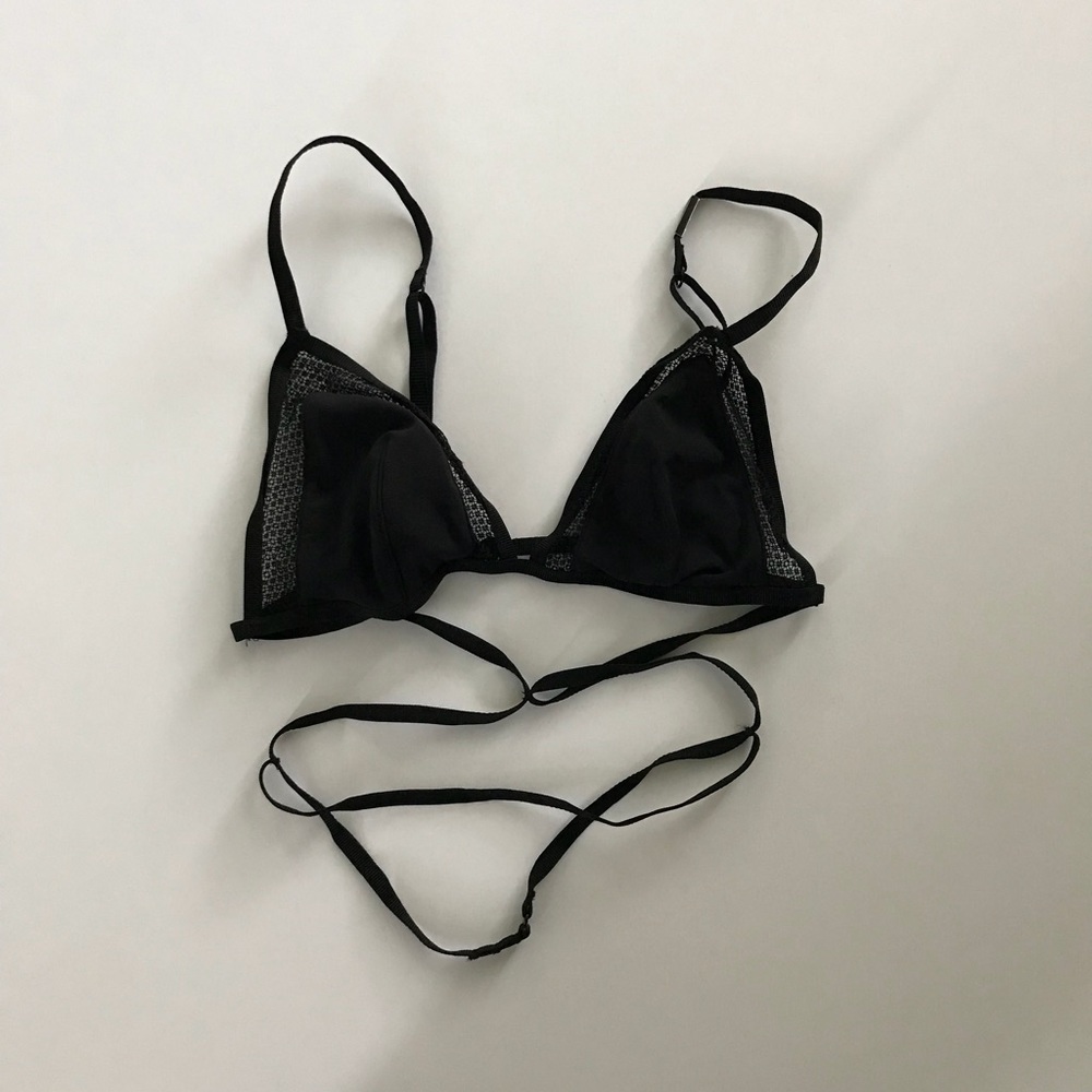 Black XS bralette VS